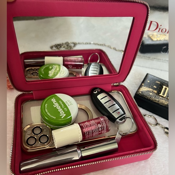 ✨Christian Dior Addict Crossbody Bag/ Lipstick Case Beauty Collection. - Picture 5 of 14